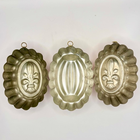 3 Vintage Copper Molds-Made in Portugal - Picture 11 of 12